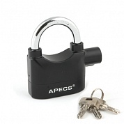 Замок висячий с сигнализацией Apecs PDZ-67-70-Blister